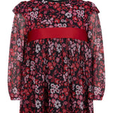 Chloe Winter Floral Party Dress