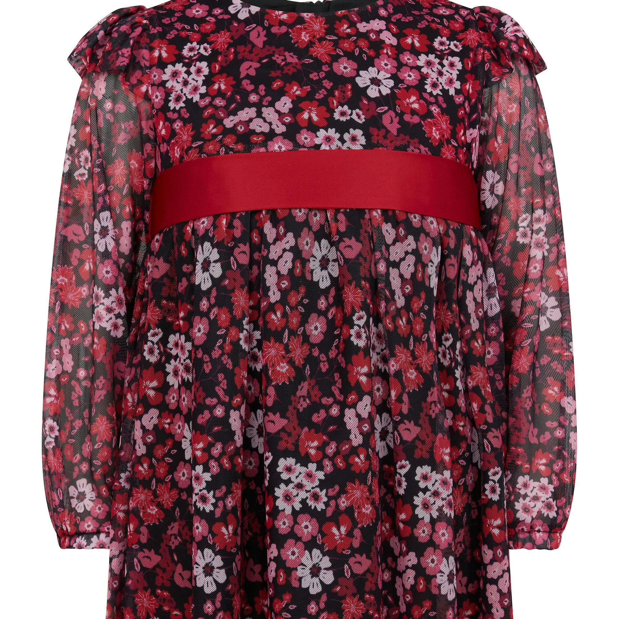 Chloe Winter Floral Party Dress