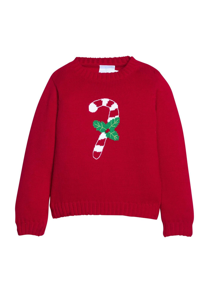 Intarsia Sweater - Candy Cane