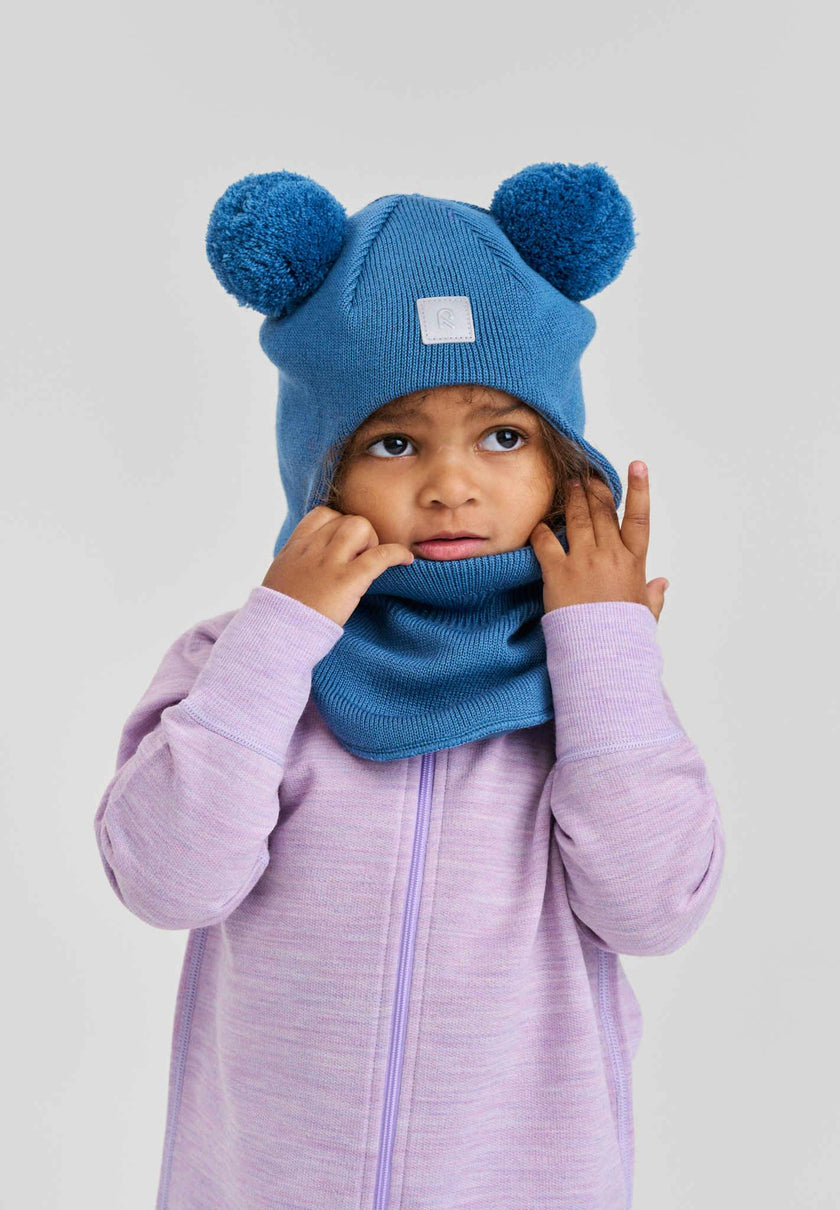 Vekkuli - Kids' Merino Wool & Organic Cotton Balaclava