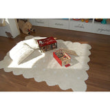 Biscuit Washable Rug