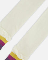 Striped Footed Knit Tights