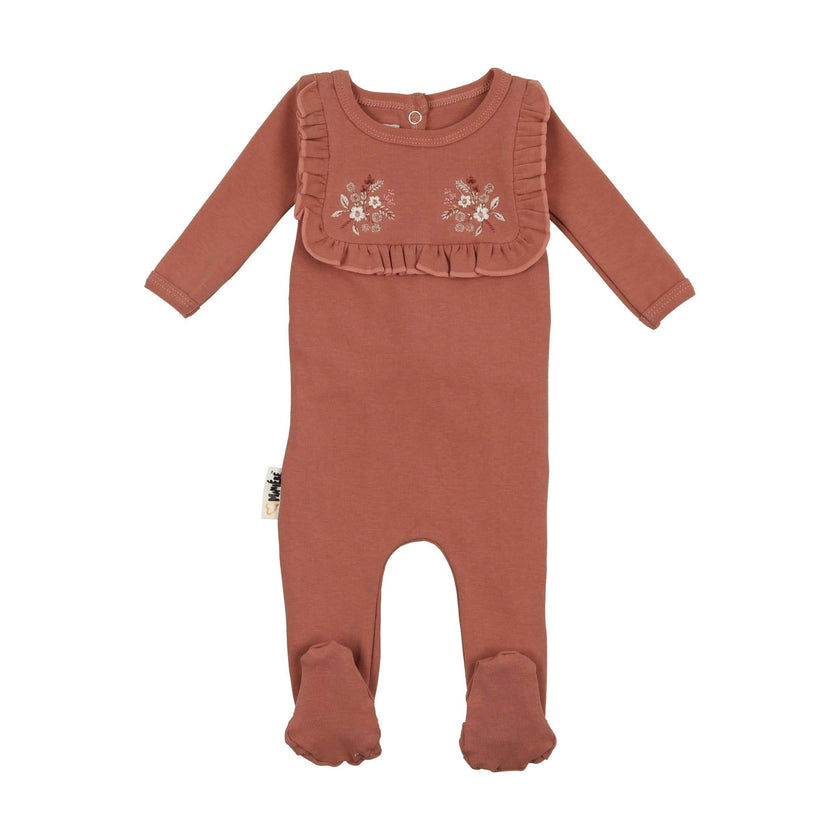 Embroidered Footie