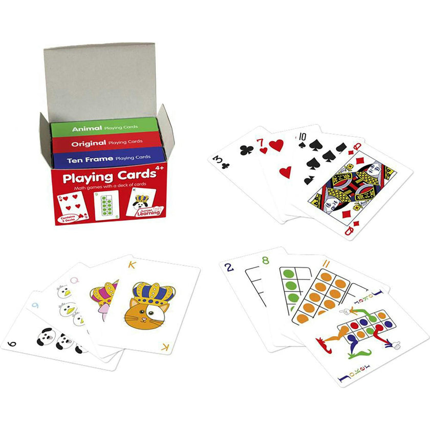Playing Cards - 3 Decks (Animal