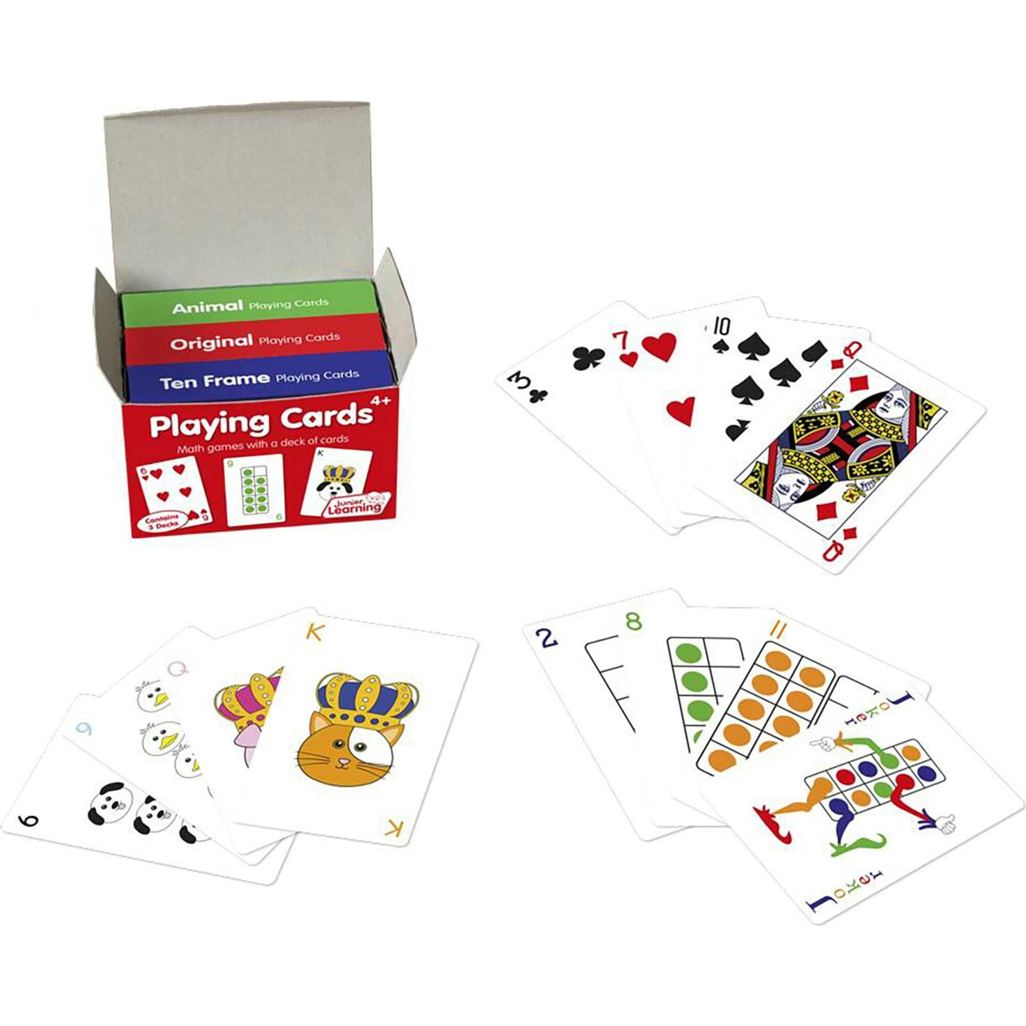 Playing Cards - 3 Decks (Animal