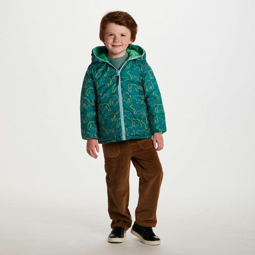 Kids Reversible Puffer Jacket