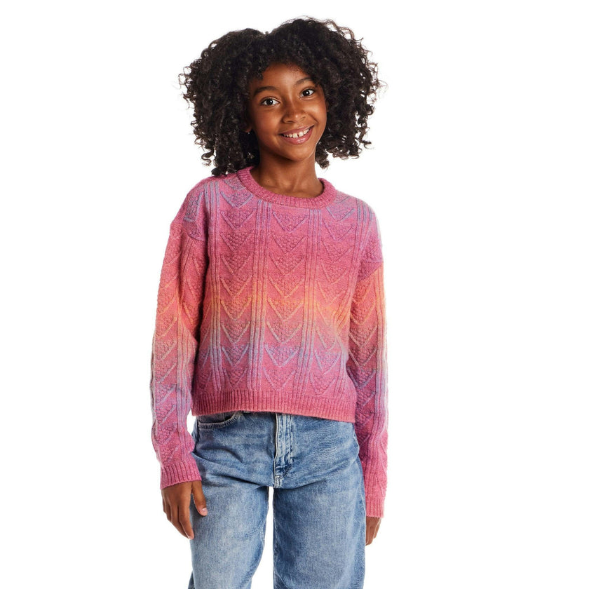 Big Kids Cable Knit Sweater