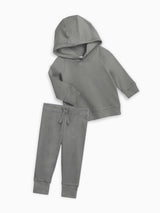 Organic Infant Lightweight Hoodie and Pant Set