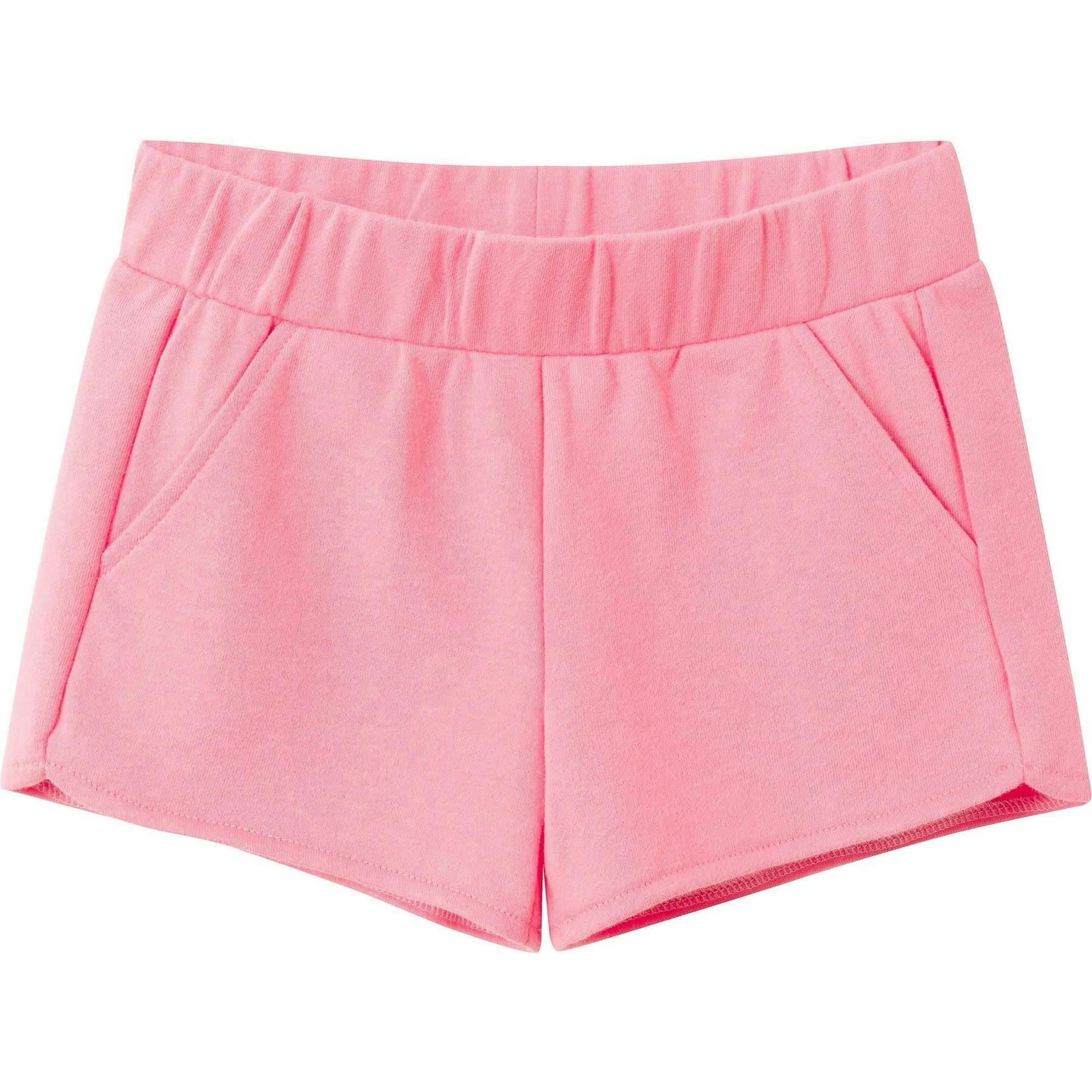 Girls French Terry Top & Short | Glitter Cheetah