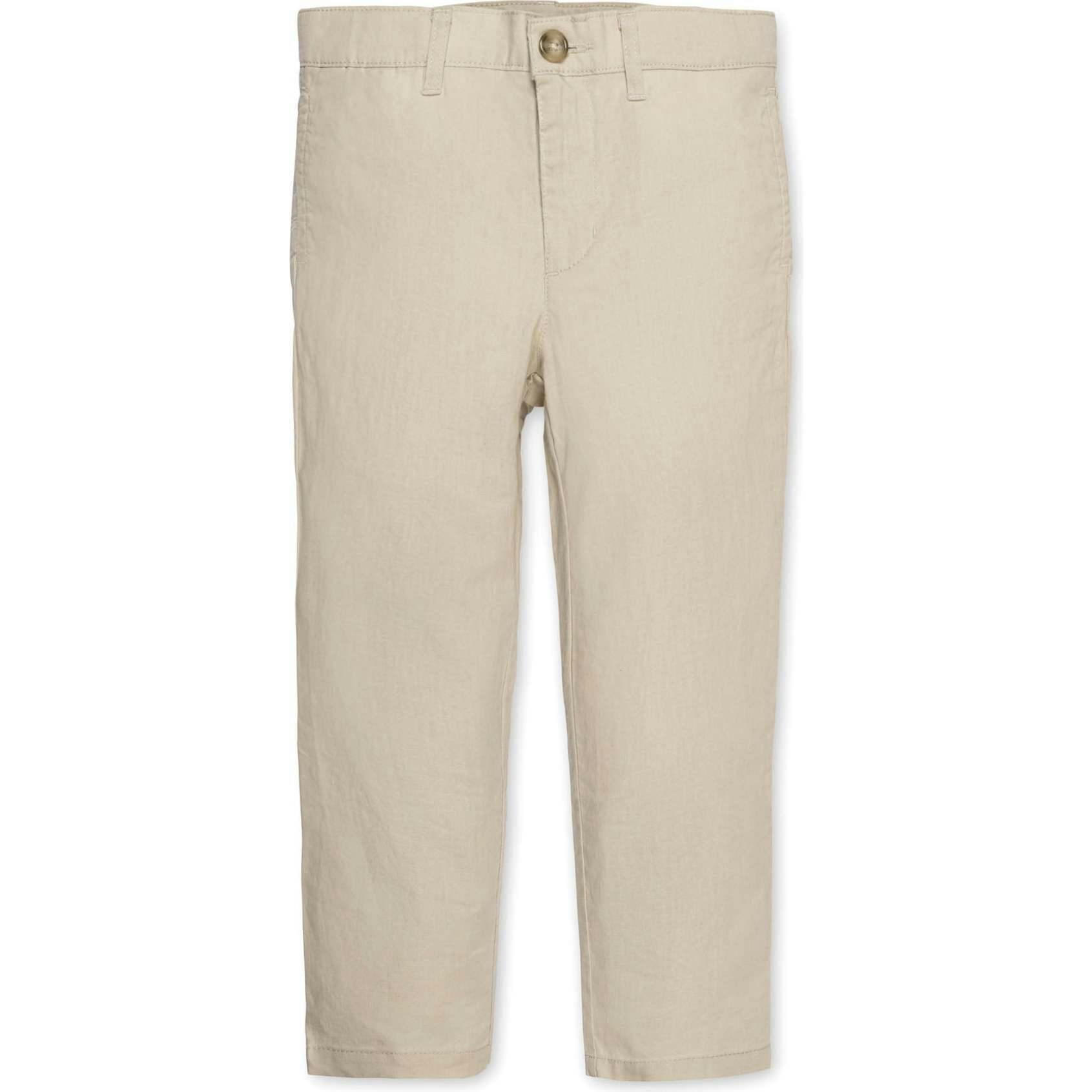 Linen Suit Pant, Brown