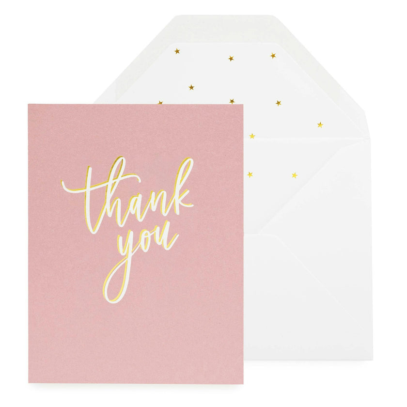 Thank You Script Card