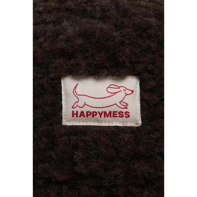 children's merino bucket hat - chocolate brown