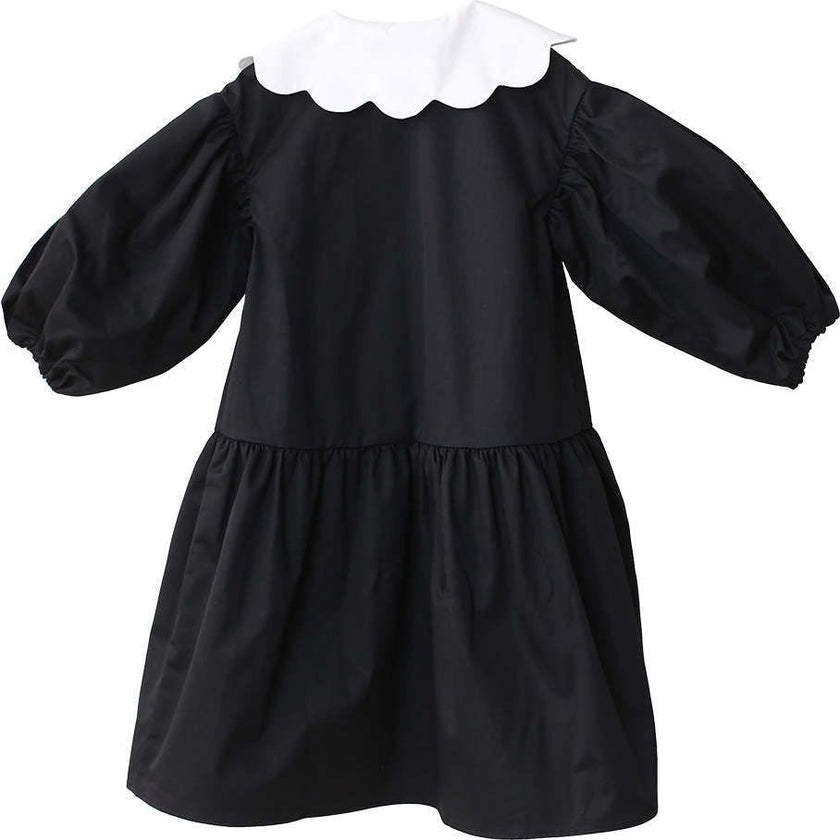 Selena dress (black/ivory)