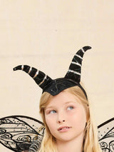 Dark Fairy Headband For Girls