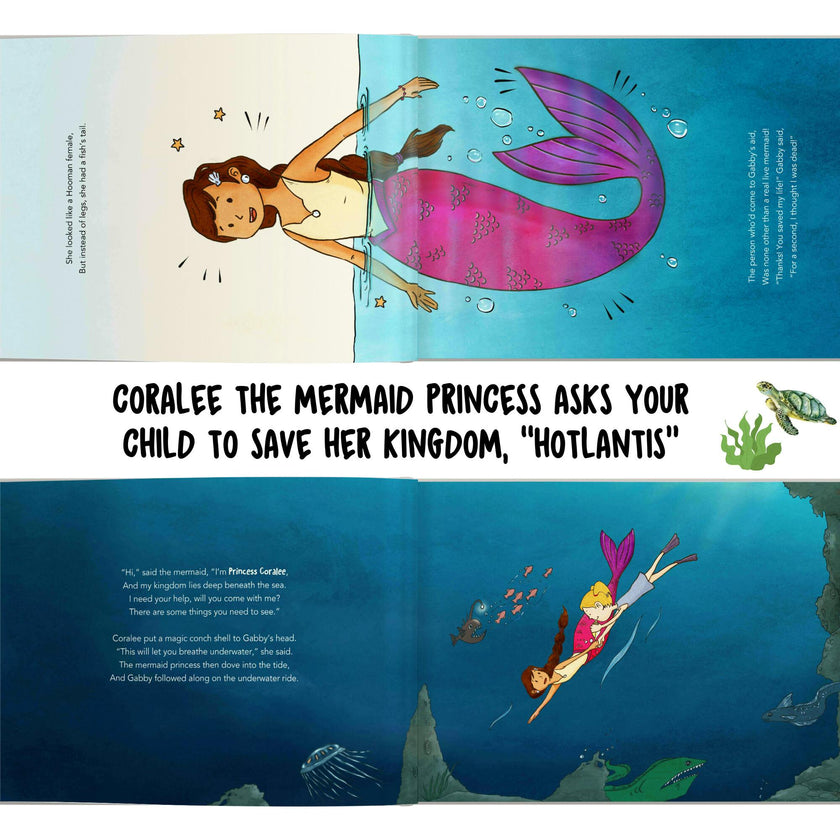 My Underwater Adventure: Your Child Saves Our Seas! (Personalized Adventure Story)