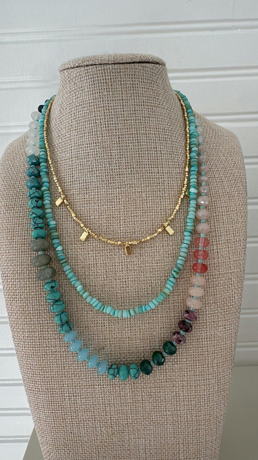 Turquoise Tides Necklace Bundle (all three necklaces included)