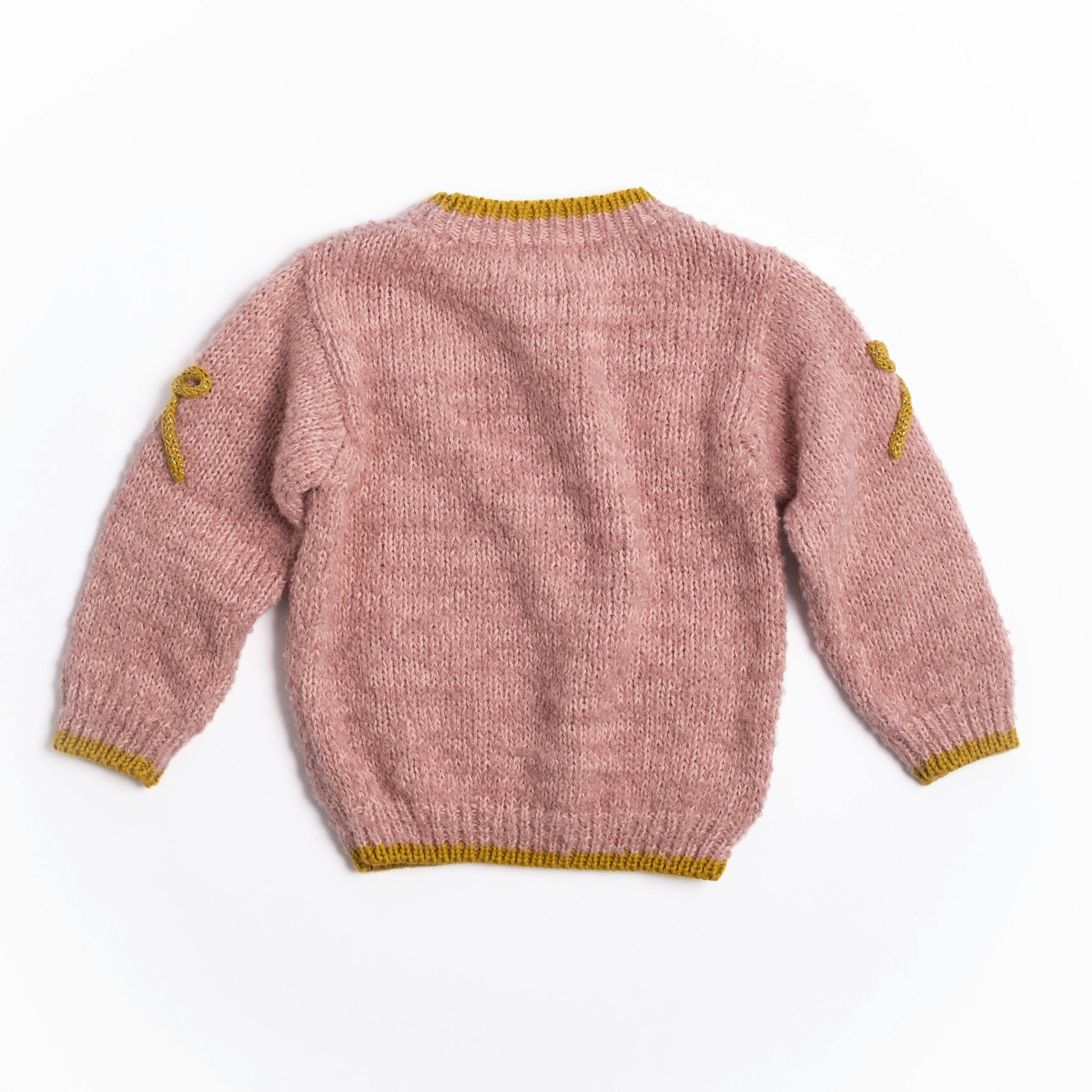 Bow Sweater in Stardust