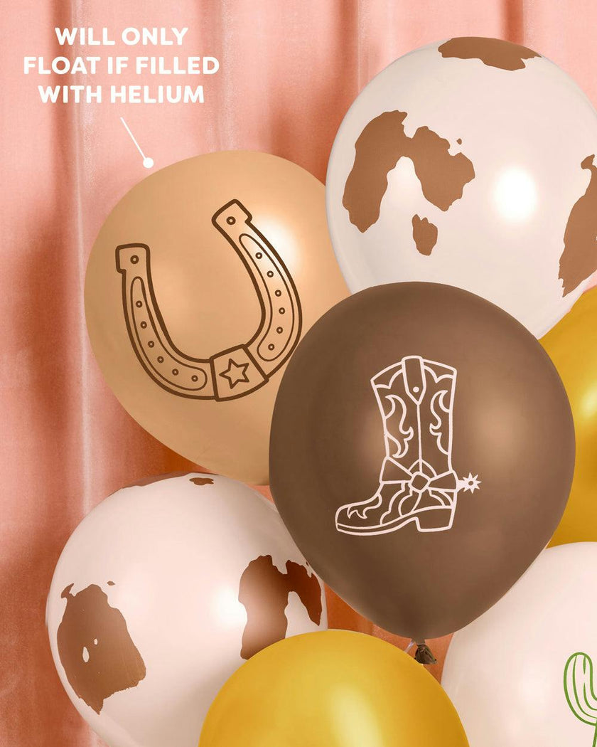 Saddle Up Balloon Pack - 25 latex balloons