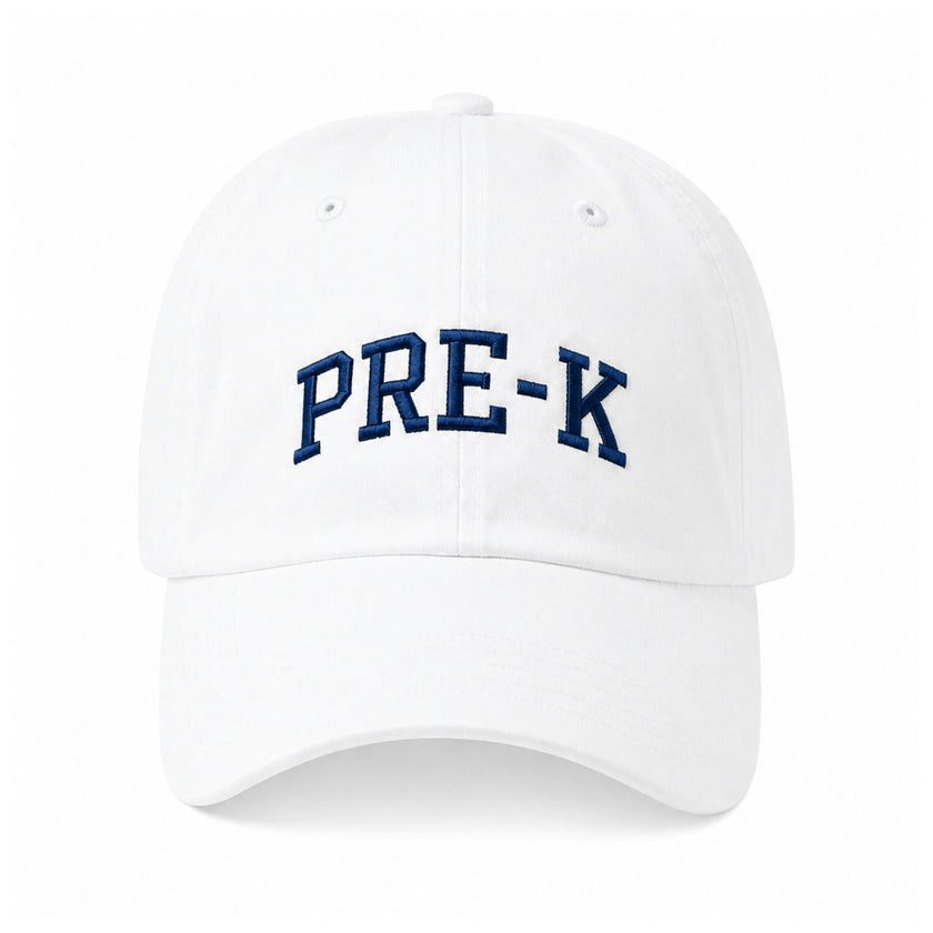 Back-to-School Pre-K Baseball Hat