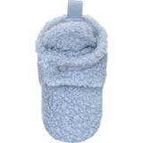 Sherpa Light Blue Snap Bootie