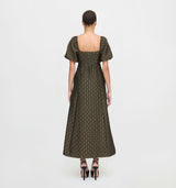 The Matilda Dress - Metallic Brocade