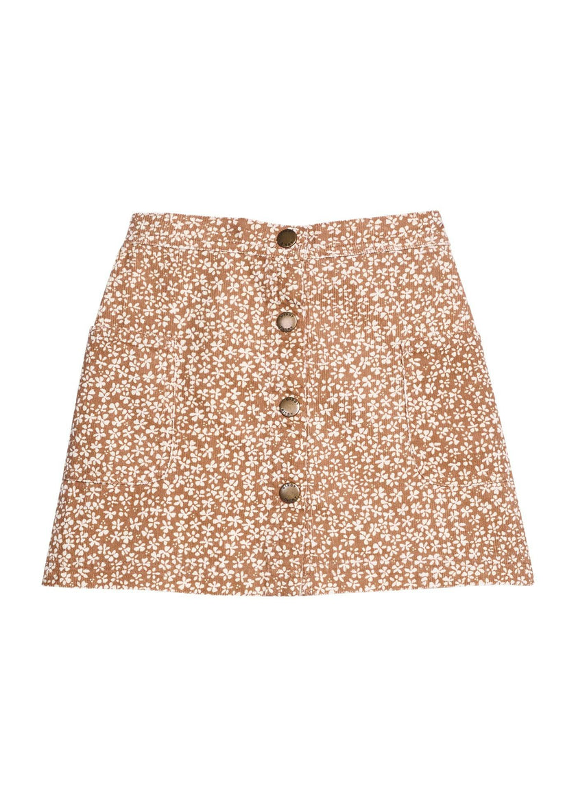Emily Skirt - Aspen Floral Cinnamon