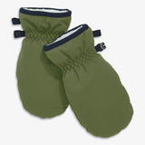 Kids weatherproof puffer mittens