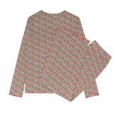 women's Betsy Ann pajamas set made with Liberty Fabrics