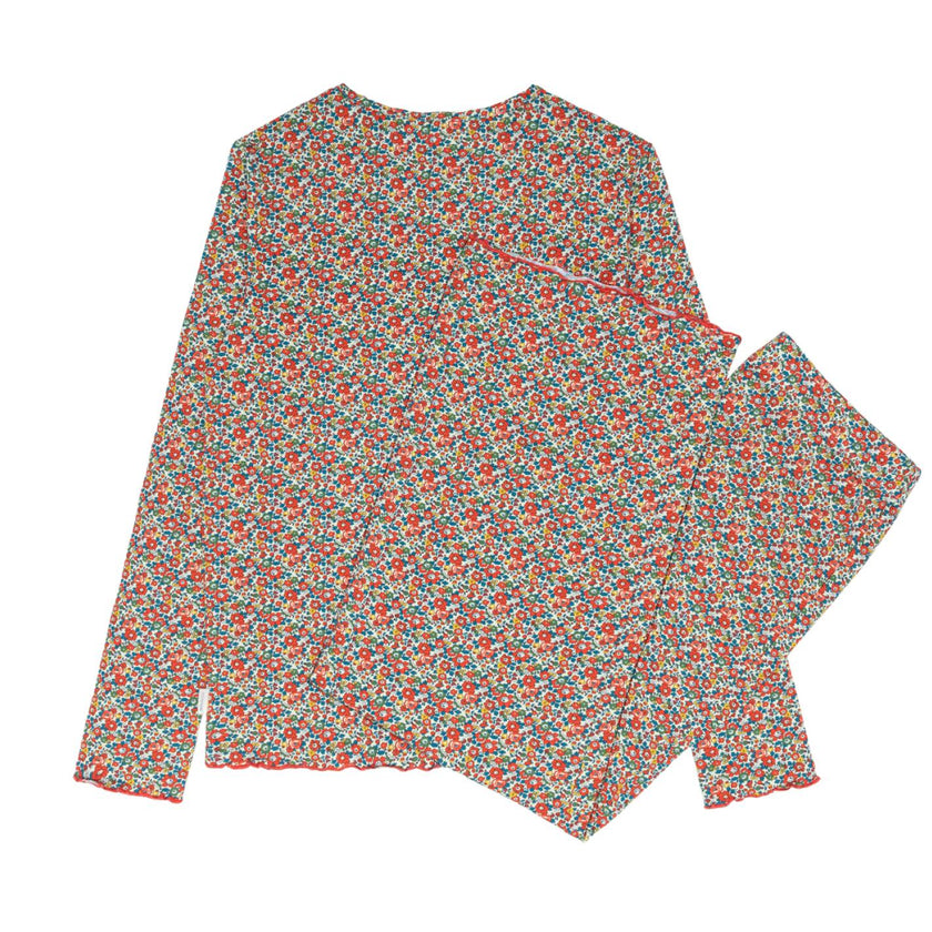 women's Betsy Ann pajamas set made with Liberty Fabrics