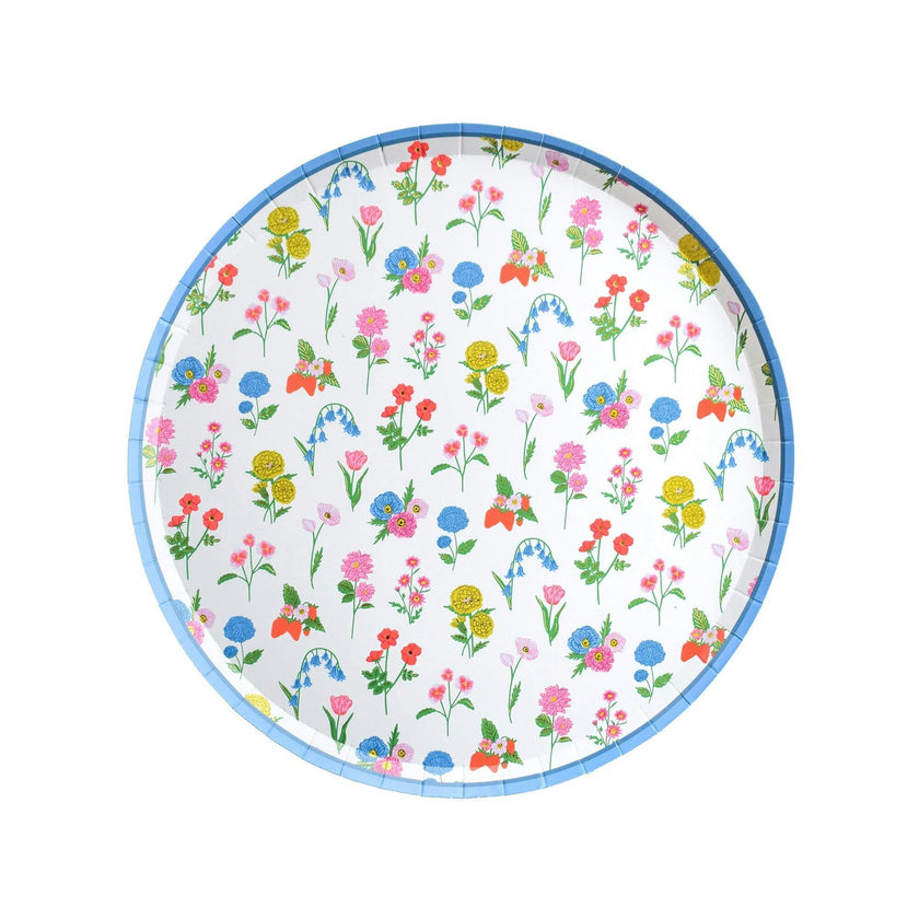 In Bloom Floral Dessert Plates