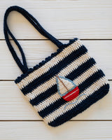 Crochet Purse in Sail Away