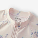 Sunset Jellyfish Zipper Shortall Swimsuit
