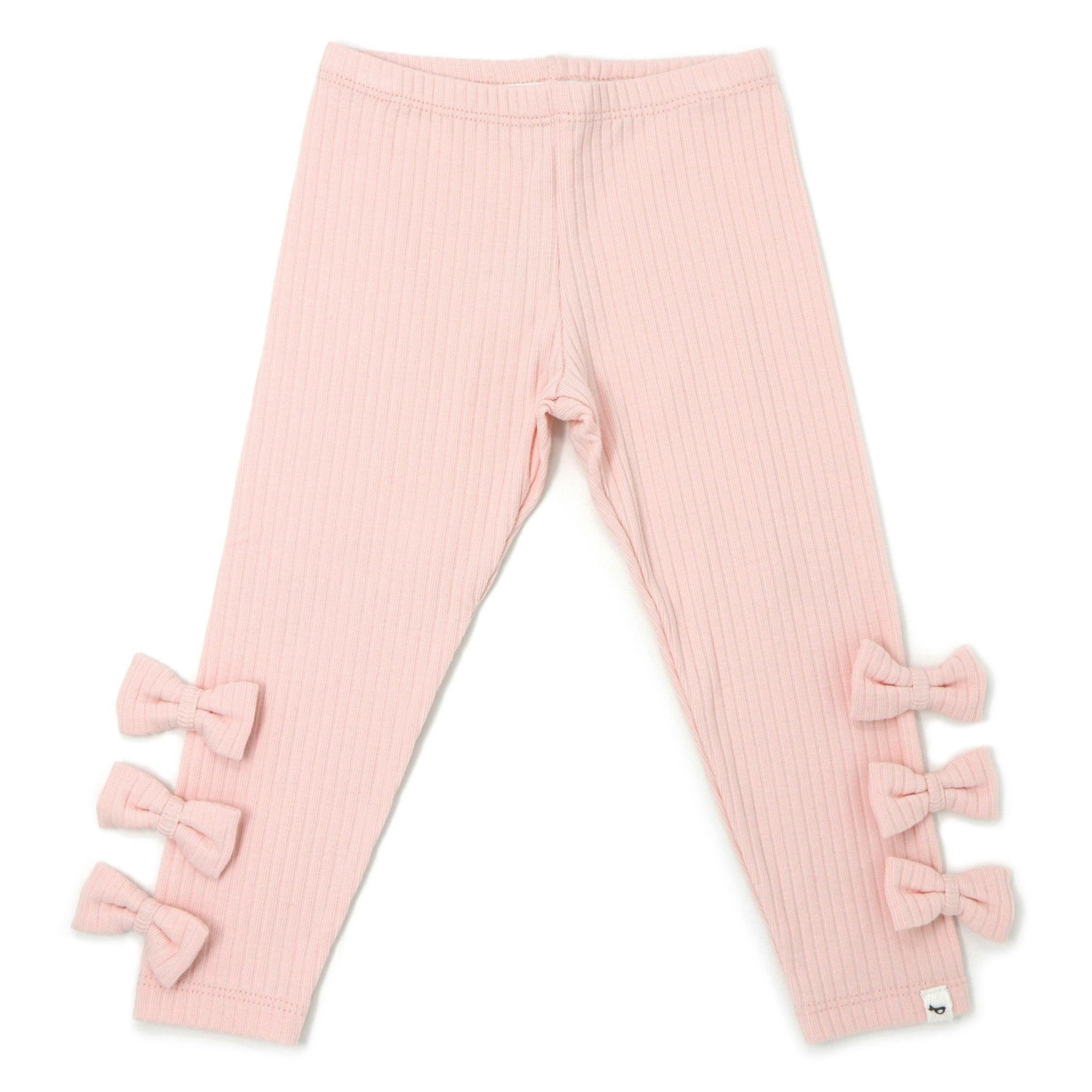 Bow Leggings Wide Rib