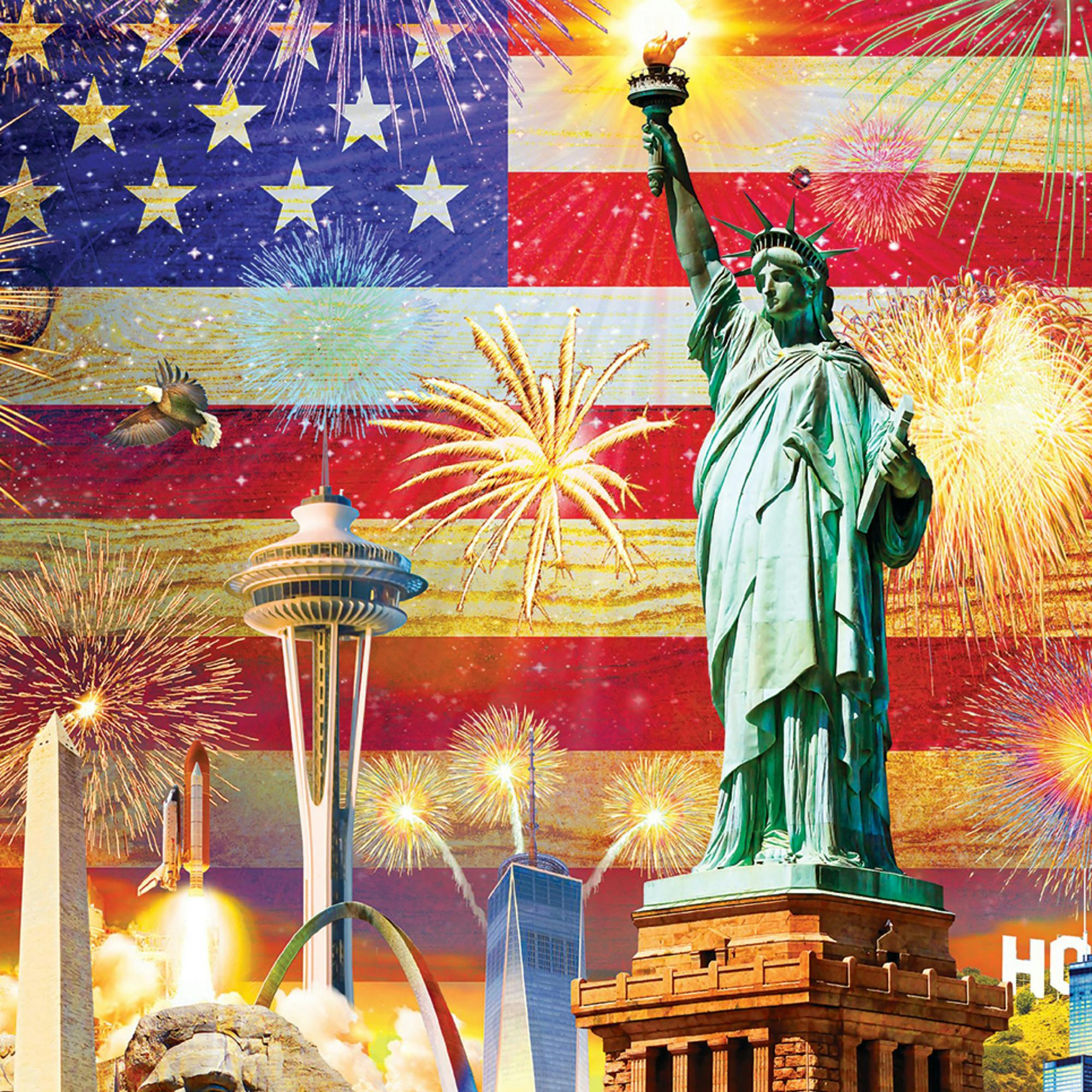 Patriotic Sights - 1000 PC Puzzle