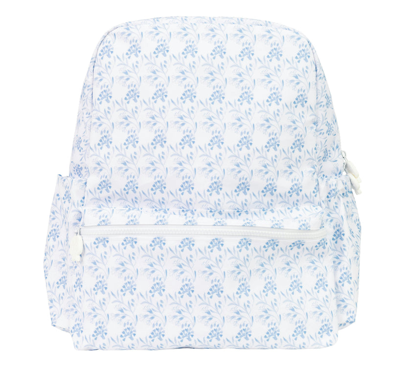 The Backpack in Navy Floral