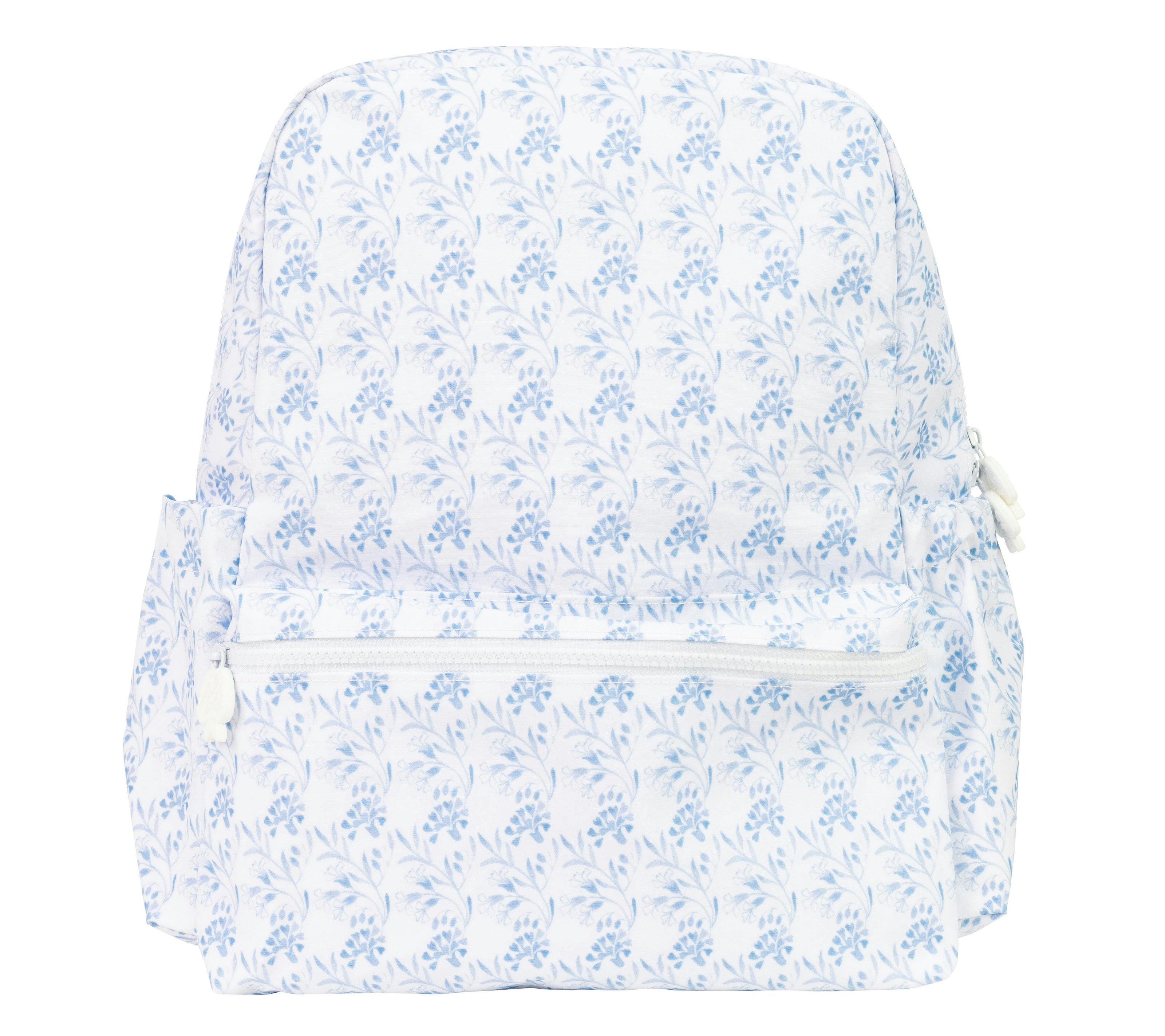 The Backpack in Navy Floral