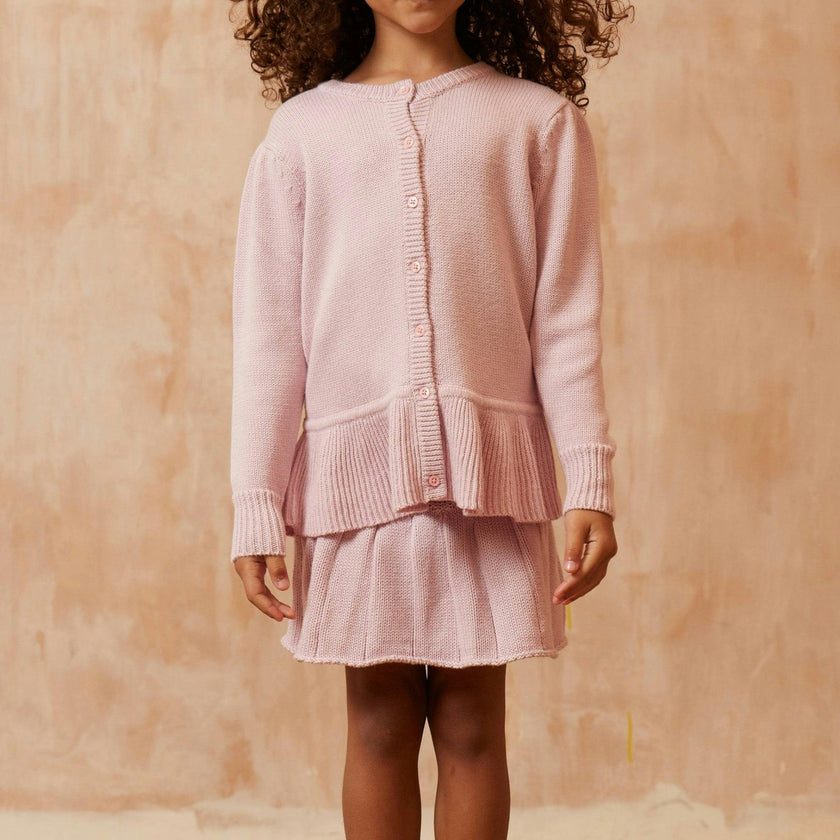 Ruffled Hem Jacket | Lilac