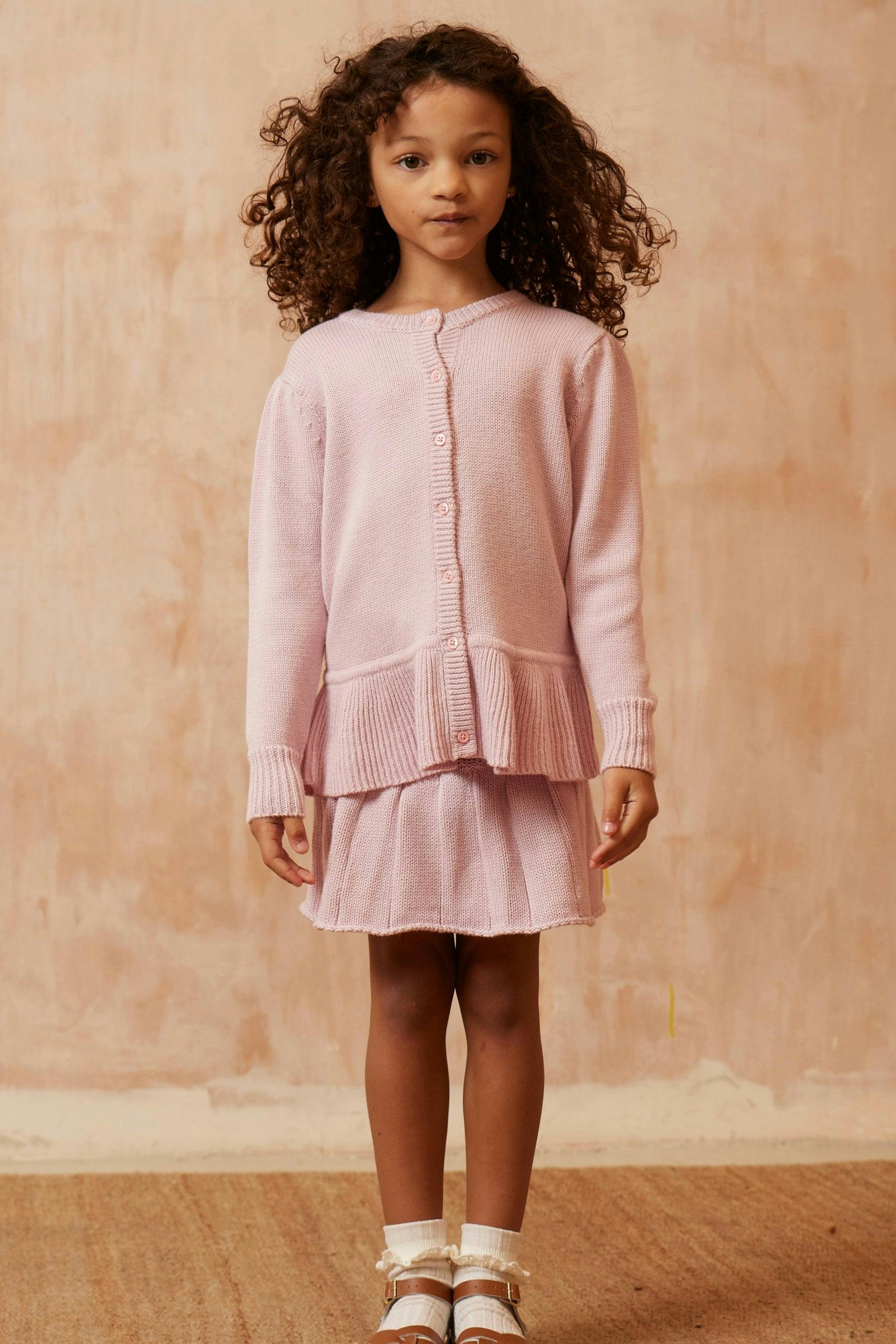 Ruffled Hem Jacket | Lilac