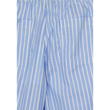 Mipounet SS26 Sia Popelin, Pant Ecru Blue