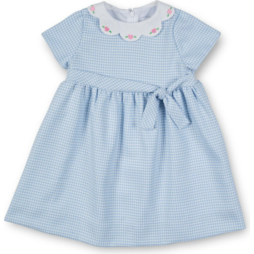 Houndstooth Dress With Hearts