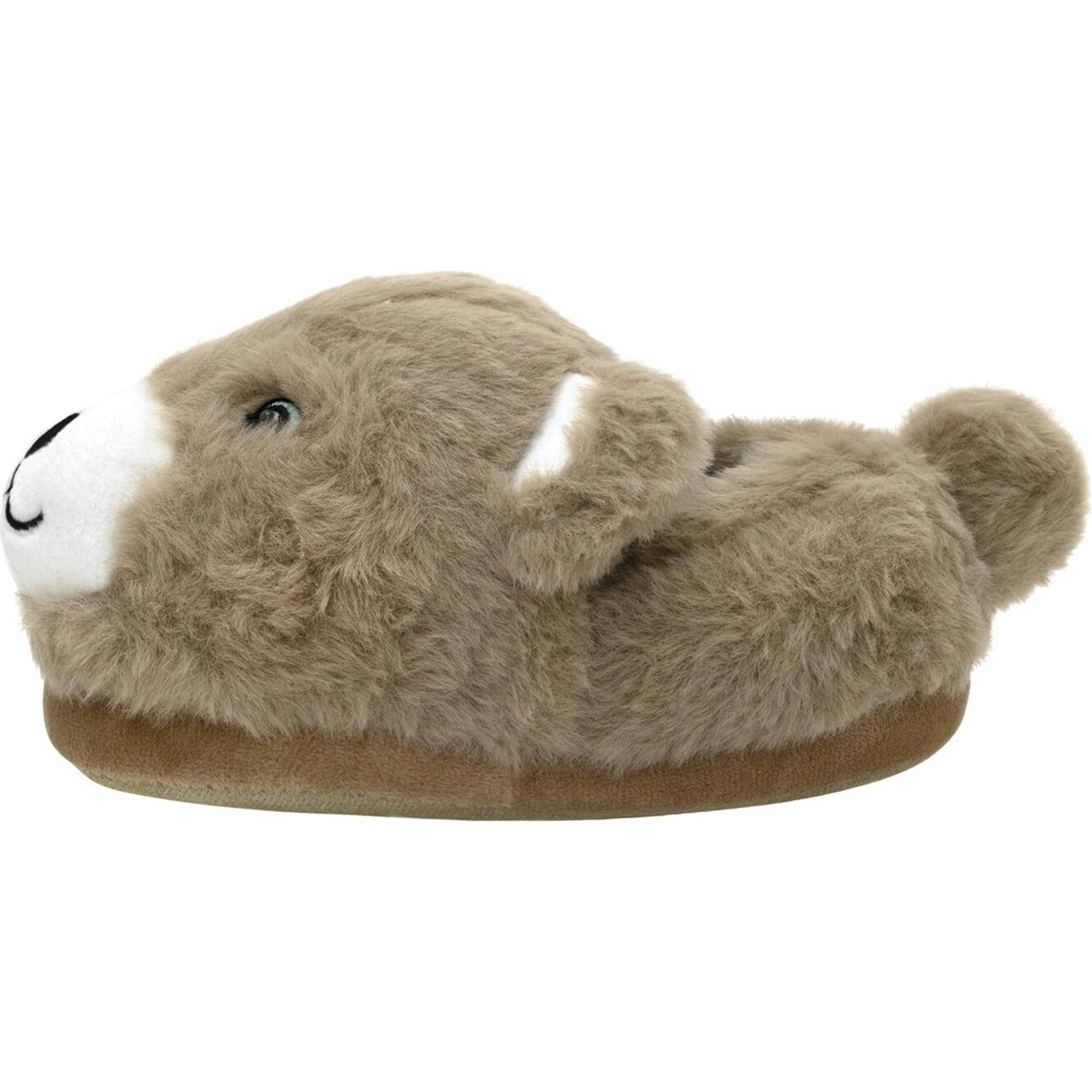 Cuddles Tan Light Up Slipper