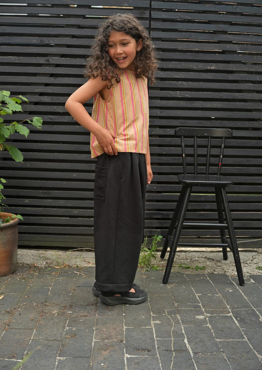 Cass Organic Cotton Stripe Vest