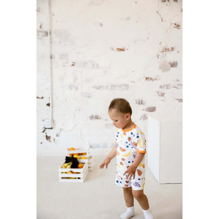 vitamin c orange short set
