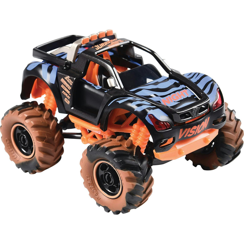 Modarri: Jurassic Beasts Turbo Monster Truck - DIY Design & Build Toy Car
