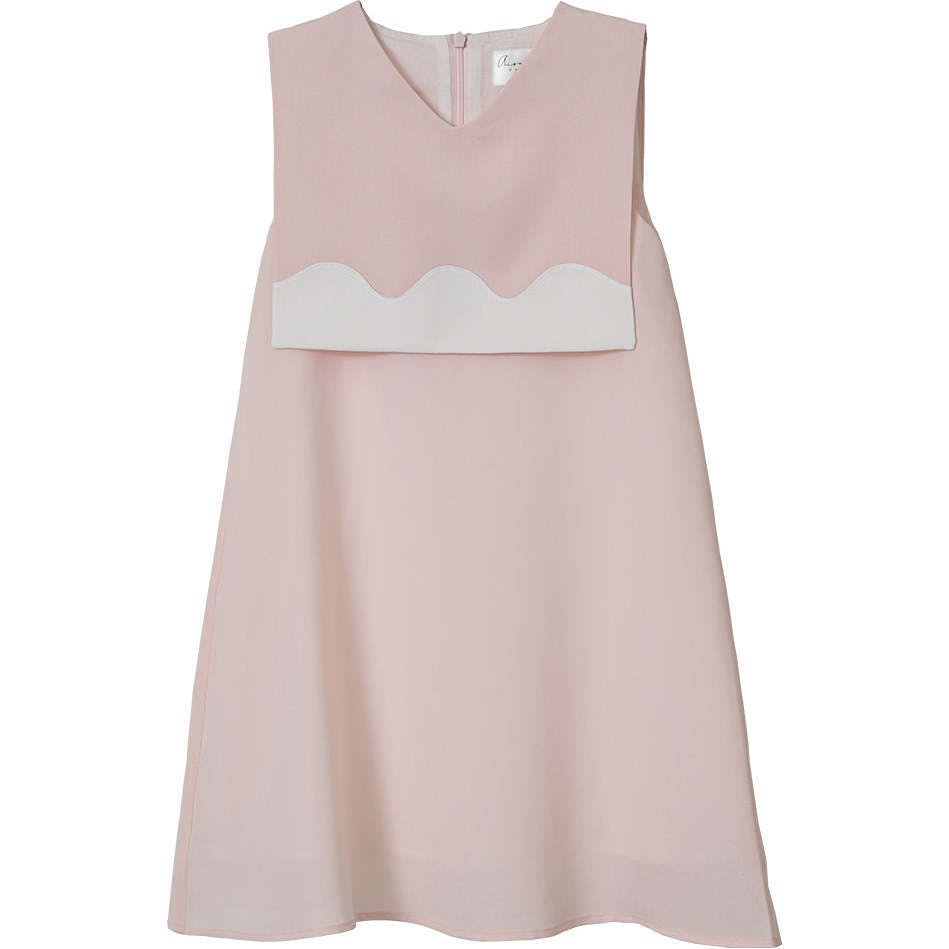 Lucy dress (blush pink/ivory)
