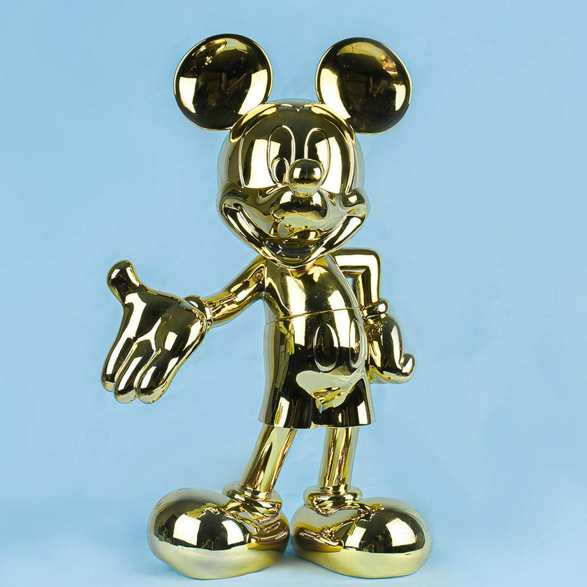 Mickey WELCOME Gold 12in