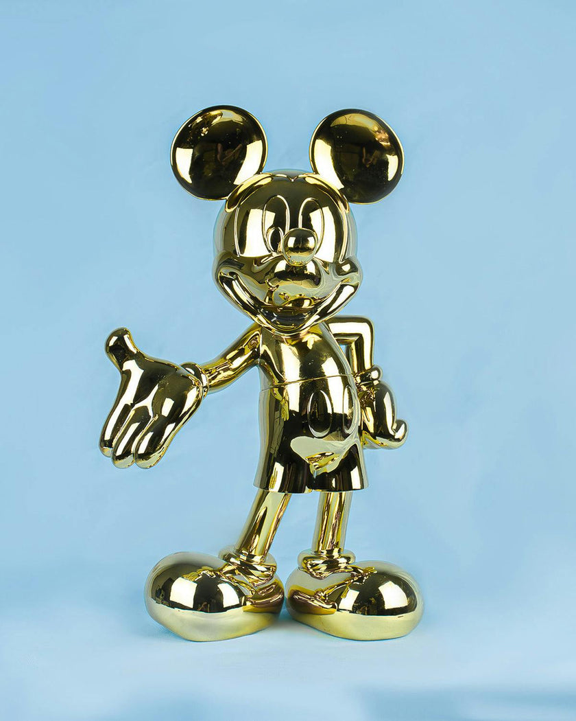 Mickey WELCOME Gold 12in