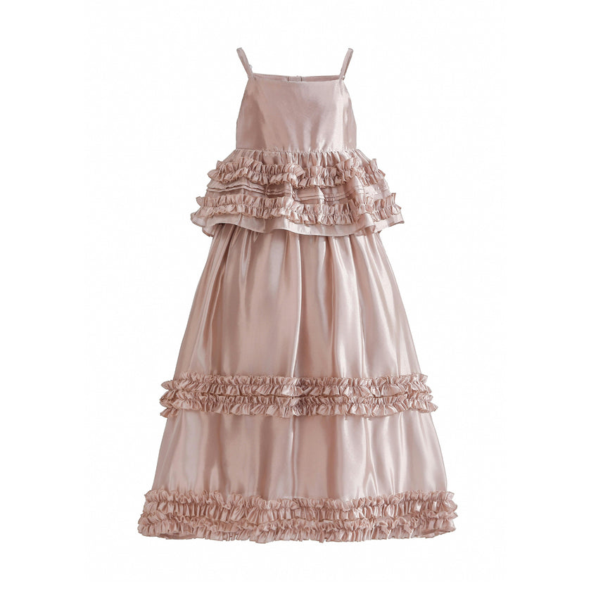 Light Pink Calista Ruffle Skirt Set