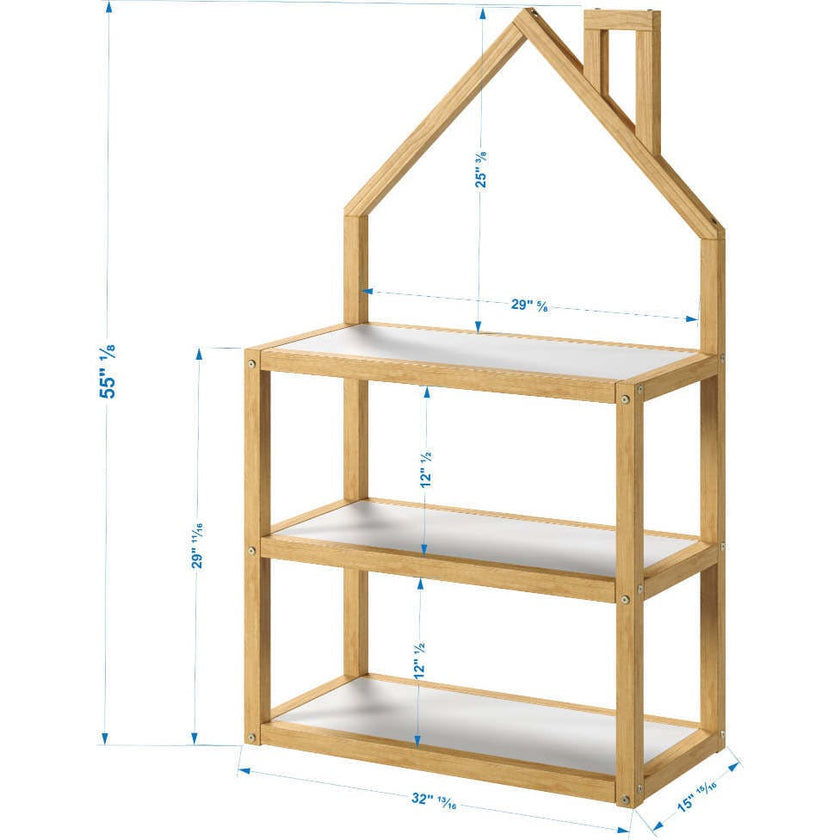 Casita Wood Bookshelf
