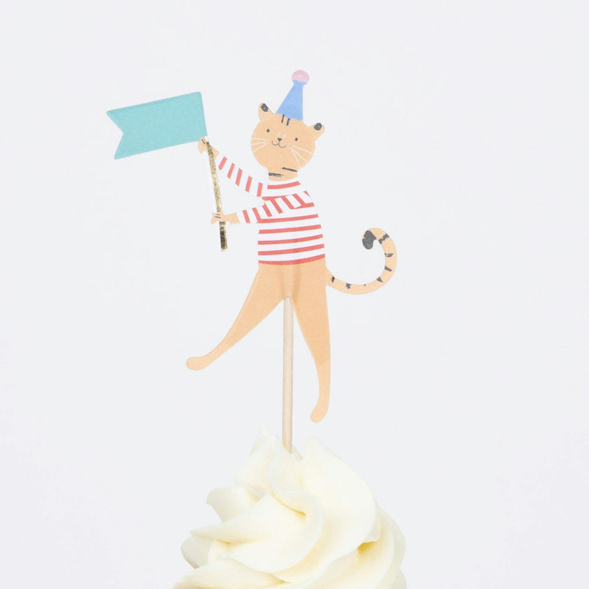 Animal Parade Cupcake Kit